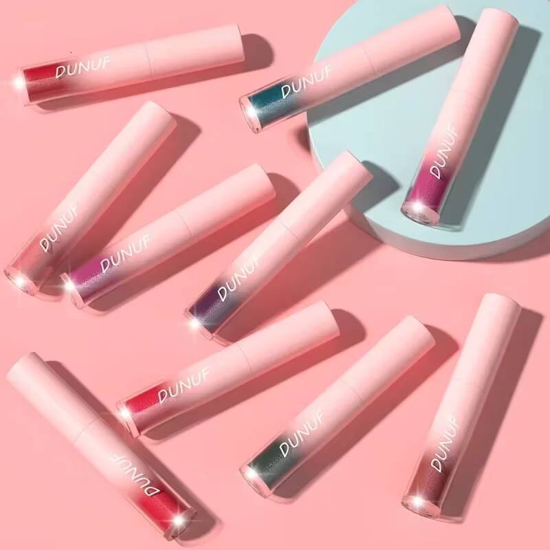 18 Colors Diamond Glitter Liquid Lipstick Waterproof Long Lasting Women Sexy Red Green Lips Gloss Shimmer Lip Makeup Cosmetics happy