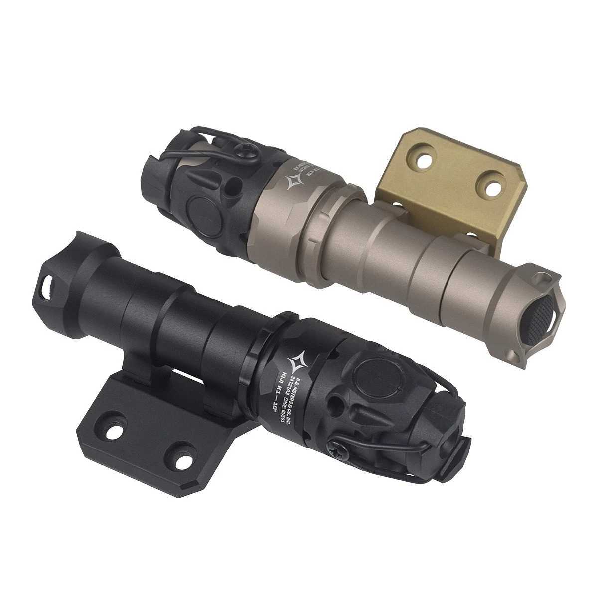 KIJI K1 K1-10 IR Weapon Scout Light Aluminum CNC IR 850nm Illumination Hunting Scout Light Tactical K10 IR/LED FlashlightXJ250613