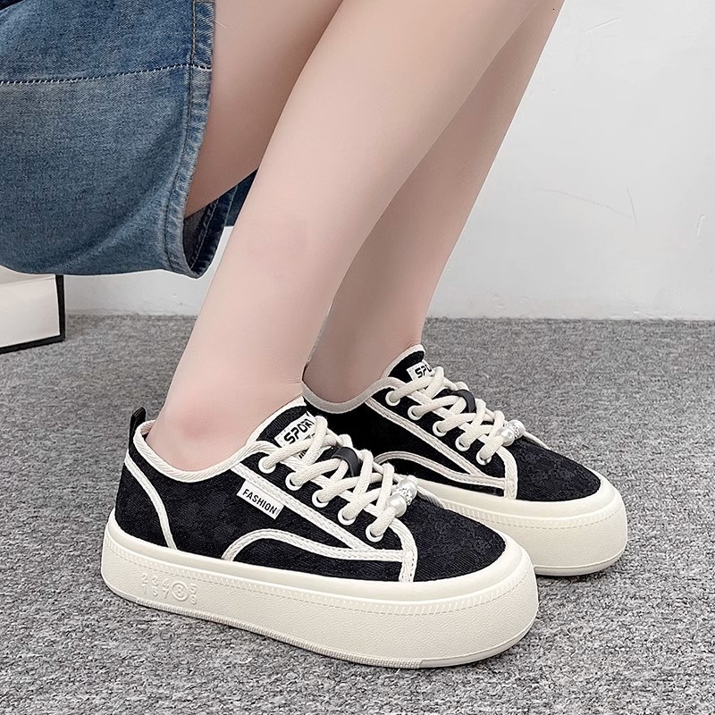 Ddmysports Mesh Breathable Summer Fisherman Thick Sole Height Increasing Fashion Versatile Comfortable Non Slip Lace Sports Casual Shoes For Women Out