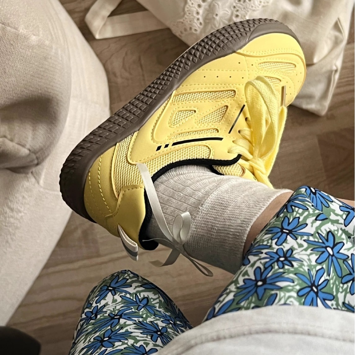 Ddmysports Korean Fashion Mesh Sneakers New Autumn Ins Style White For Women Round Toe Casual Student Shoes Outdoor Shoes