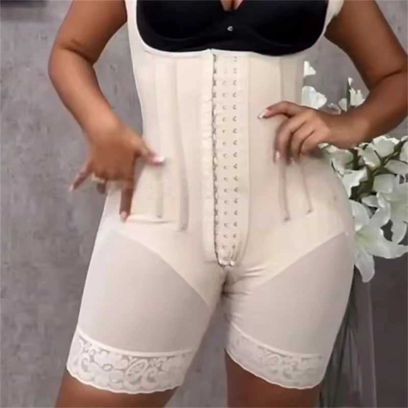 Body Shaper Fajas Bodysuit Corset Top Bustier Original Colombian Girdles Modeling Postpartum Slimming Shapewear Women Underwear XJ250614
