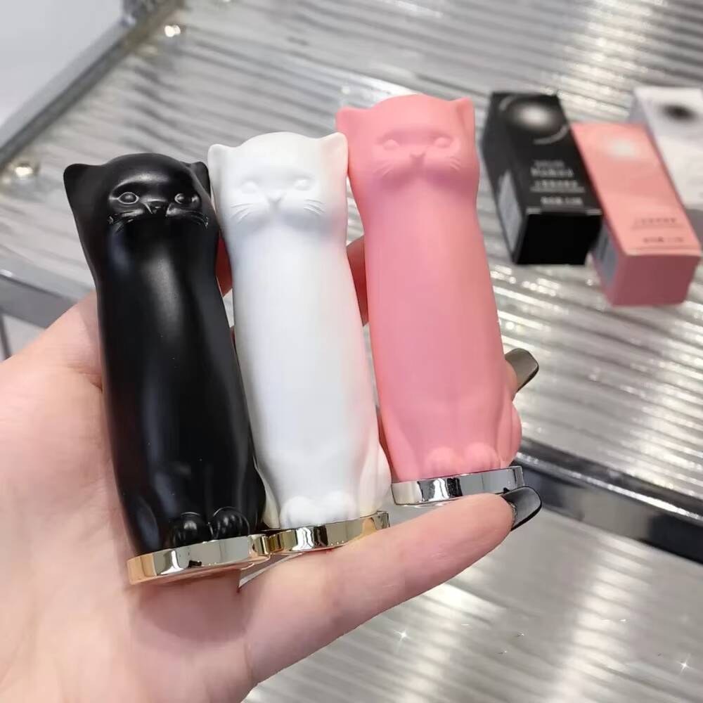Cat Balm Skin Fade Lipstick To Prevent Dryness Remove Dry Lines Moisturize Lipgloss Lip Care Nourishing Repair Cosmetics happy