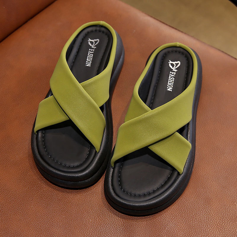 Ddmyoutdoor Women S New Summer Sandals Spring And Fashionable Soft Sole Suitable For Wearing With Dresses High End Feel Comfortable Slippers Outdoor S