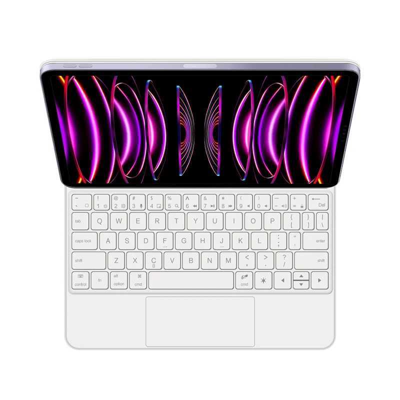 Magic Keyboard Folio For iPad Air 13 inch M3 M2 Case For iPad Pro 12.9 3rd 4th 5th 6th 2022 2021 2020 2018 Smart Keyboard Cover X250614