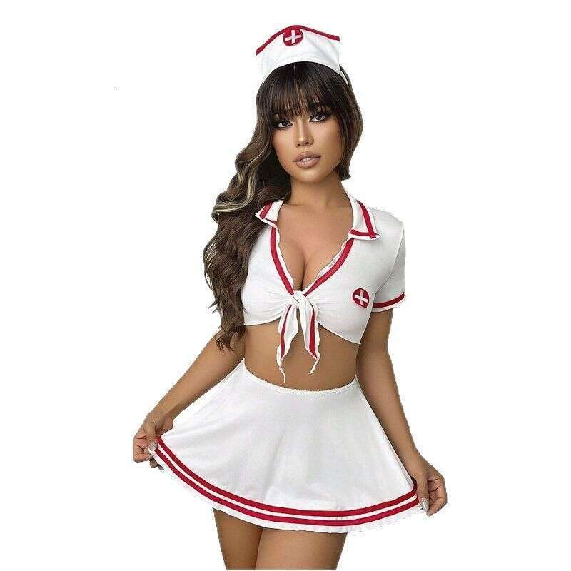 Sexy Lingerie Porn Suits S XL Sexy Lingerie COS Female Outfit Game Uniform Role Play Little Nurse Costume Spell Lingerie