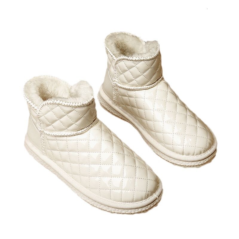 Ddmysports Snow Boots New Winter Versatile Waterproof Non Slip Thickened Fashionable Warm Cotton Women S Shoes Outdoor Shoes