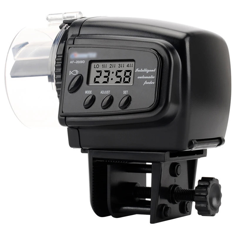 Digital Automatic Auto Tank Pond Fish Food Feeder with Aquarium Fishes Feeding Timer Auto Manual Pet Feeder Lcd Feeding Machine 250613