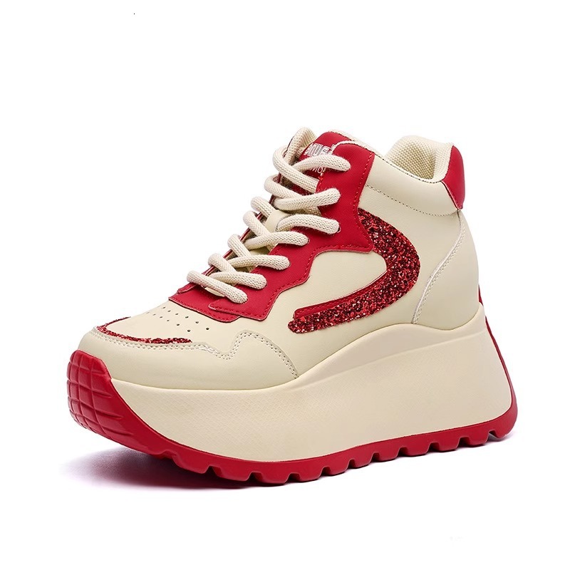 Ddmysports Dad Sneakers Spring And Autumn New Lightweight Soft Sole Sports Casual Versatile Height Increasing Women S Shoes For Petite Outdoor Shoes