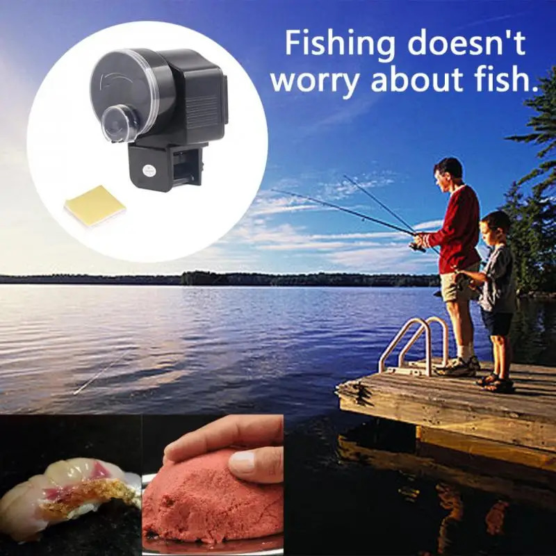 Electronic Fish Food Feeder Automatic Aquarium Tank Auto Fish Feeder Timer Food Feeding Timer Fish Supplies Easy 250613
