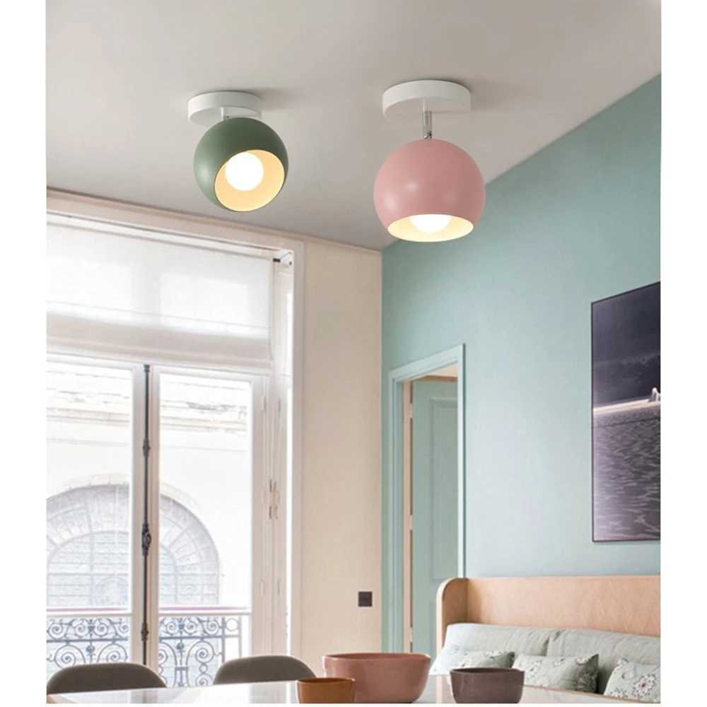 Modern Ceiling Lights Nordic LED Light Aisle Balcony Entrance Staircase Ceiling Lamp ceiling lamp Kitchen Home FixturesXJ2500613
