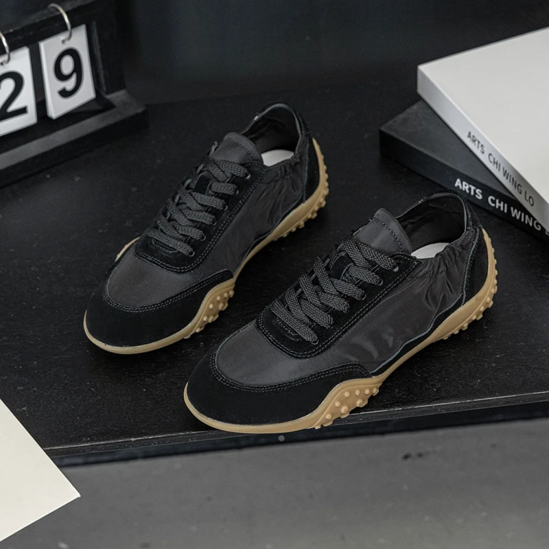 AIYUQI Women Sneakers 2025 Flat Non-slip Womens Moral Training Shoes Large Size Running Skateboarding Shoes For Women 250610