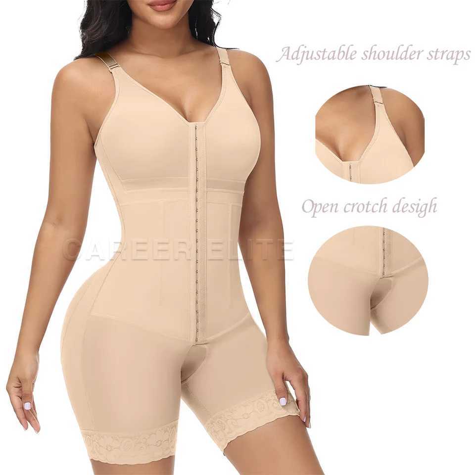 High Compression Girdle for Women Bbl Corset Post Surgery Full Body Shapewear Push Up Abdominal Control Slimming Seamless Shapewear XJ250614