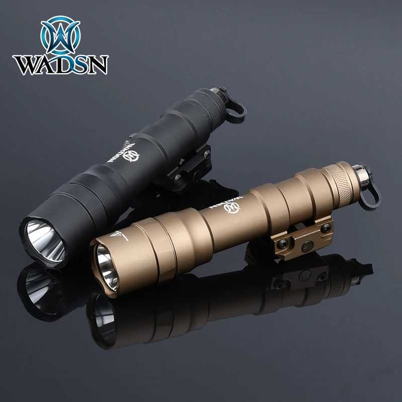 WADSN M600 M600DF Surefir Flashlight 1400 Lumens 13000 Candela High Power Airsoft Gun Light M300 White LED Hunting Weapon Light XJ250613