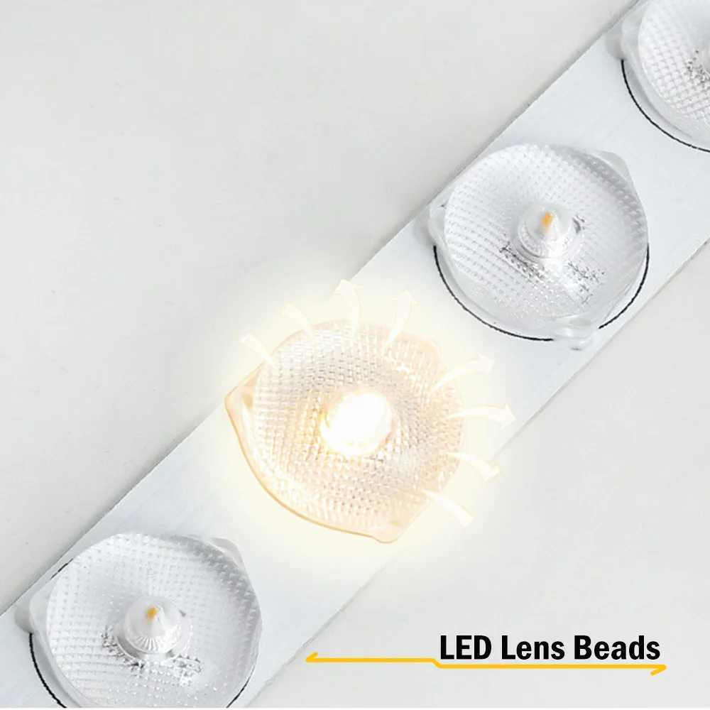 Nordic LED Ceiling Light Ultra-Thin Wood Grain Simple Minimalist Original Wooden Lighting Fixture For Bedroom Living RoomXJ2500613