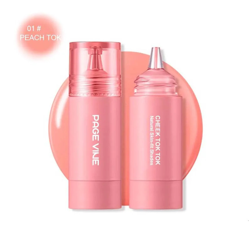 Liquid powder blusher highlights white natural rouge multi-function matte lipstick eye shadow 250614