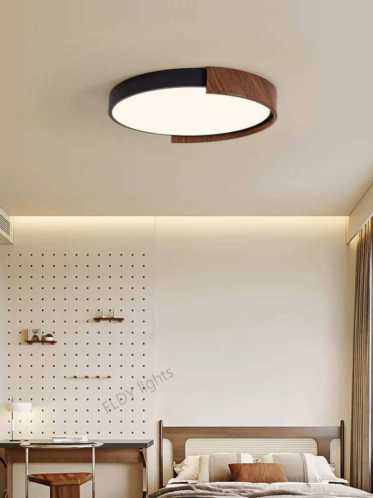 Bedroom lamp modern minimalist household light luxury room lighting creative Nordic lamps minimalist ultra-thin ceiling lampXJ2500613