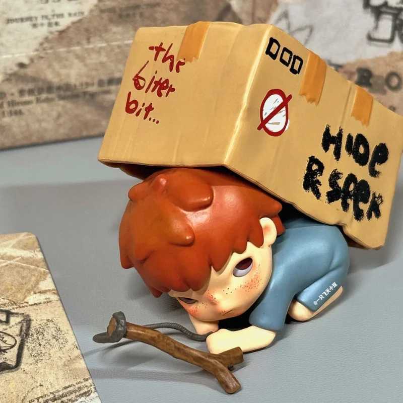 New Genuine Hirono Echo Series Action Figures Desktop Ornament Collectible Toy Confirm Sle Model Dolls Children Birthday GiftsXJ250614