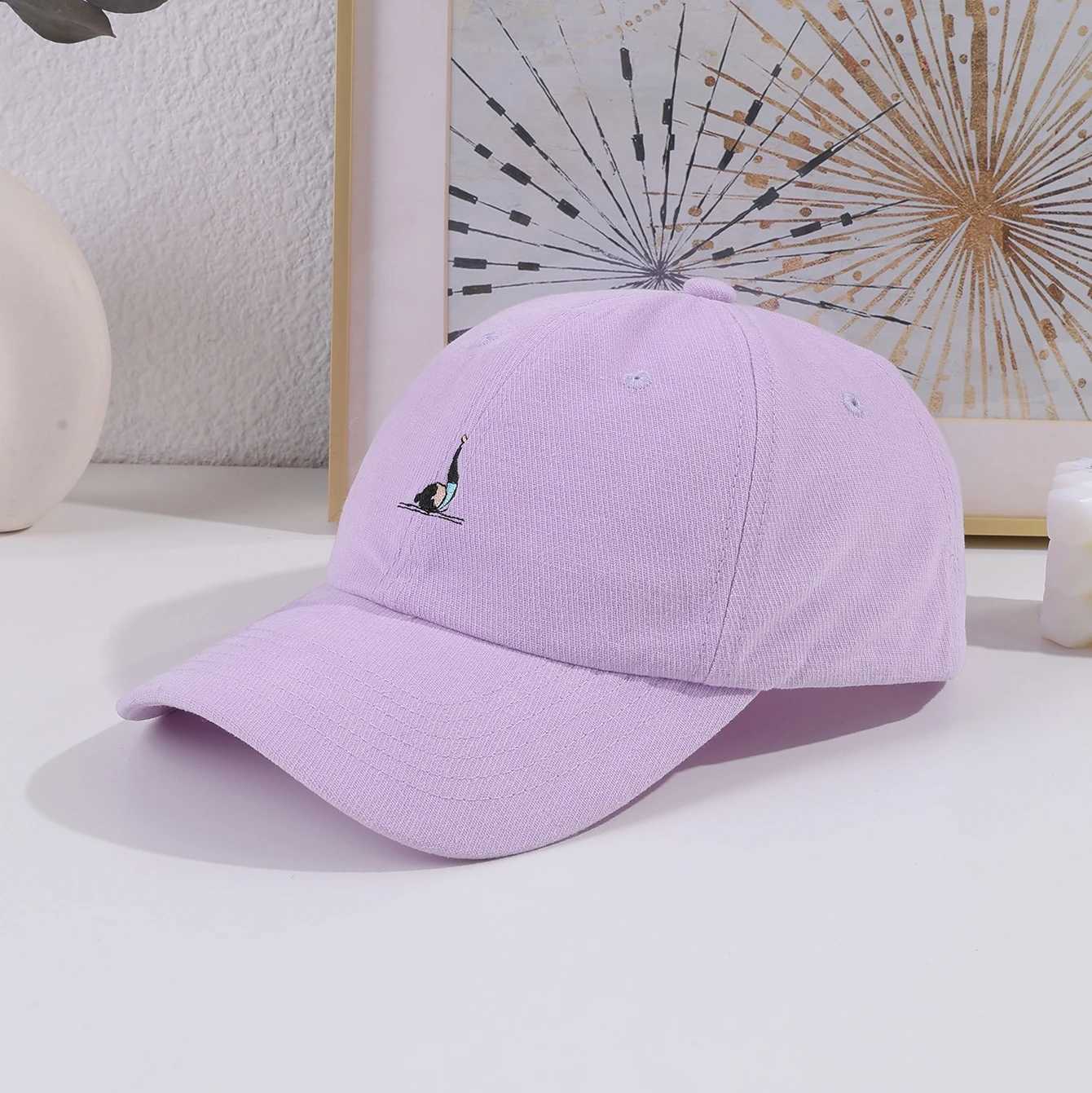 Stylish simple style embroidered Yoga girls baseball cap suitable for ladies daily commute sunshade everything. W250614