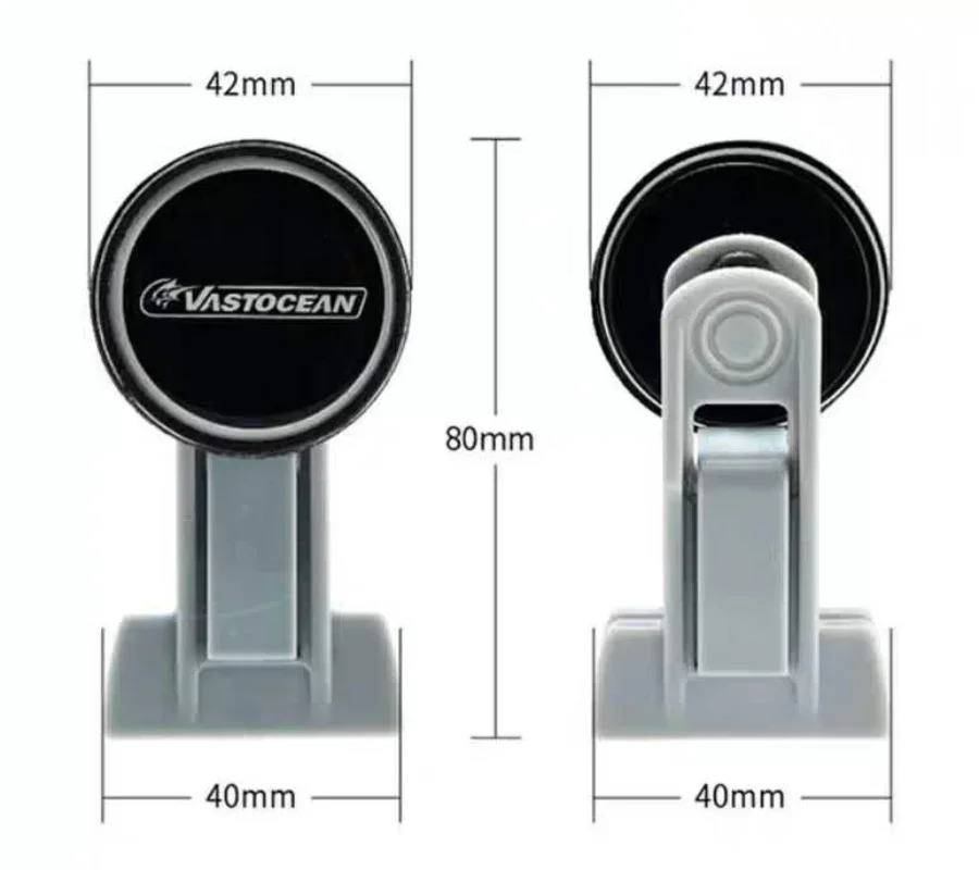 VastOcean Veggie-Mag Feeding Clip Aquarium Fish Tank Strong Magnetic Seaweed Vegetable Clip 250624