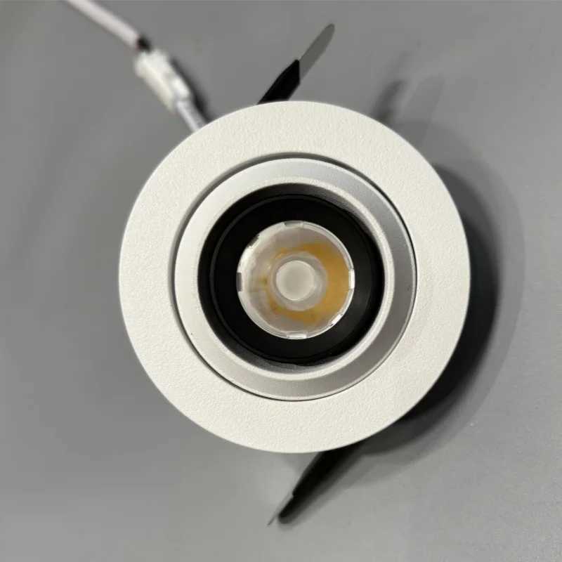 Small Angle spotlight A light beam 5 ultra-thin small spotlight can be adjusted embedded super spotlight mini small spotlightXJ2500613