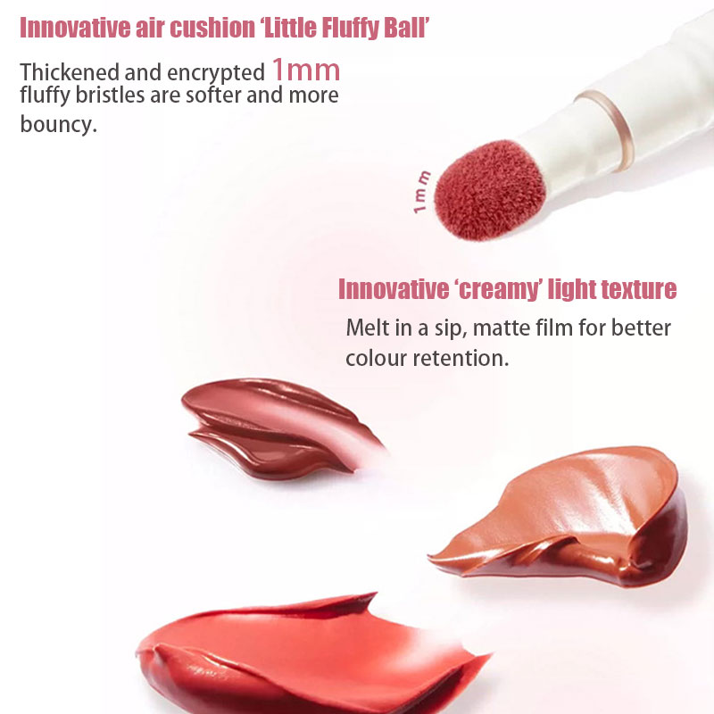 Lip powder cream factory OEM/ODM custom lip cream matte lip glaze lipstick lip clay whitening