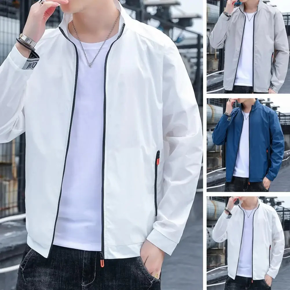 Jackets Men Windbreaker Coats Male Sunscreen Clothing Summer Camping Jacket Ultrathin Cycling Motorcycling Fishing Top 250614