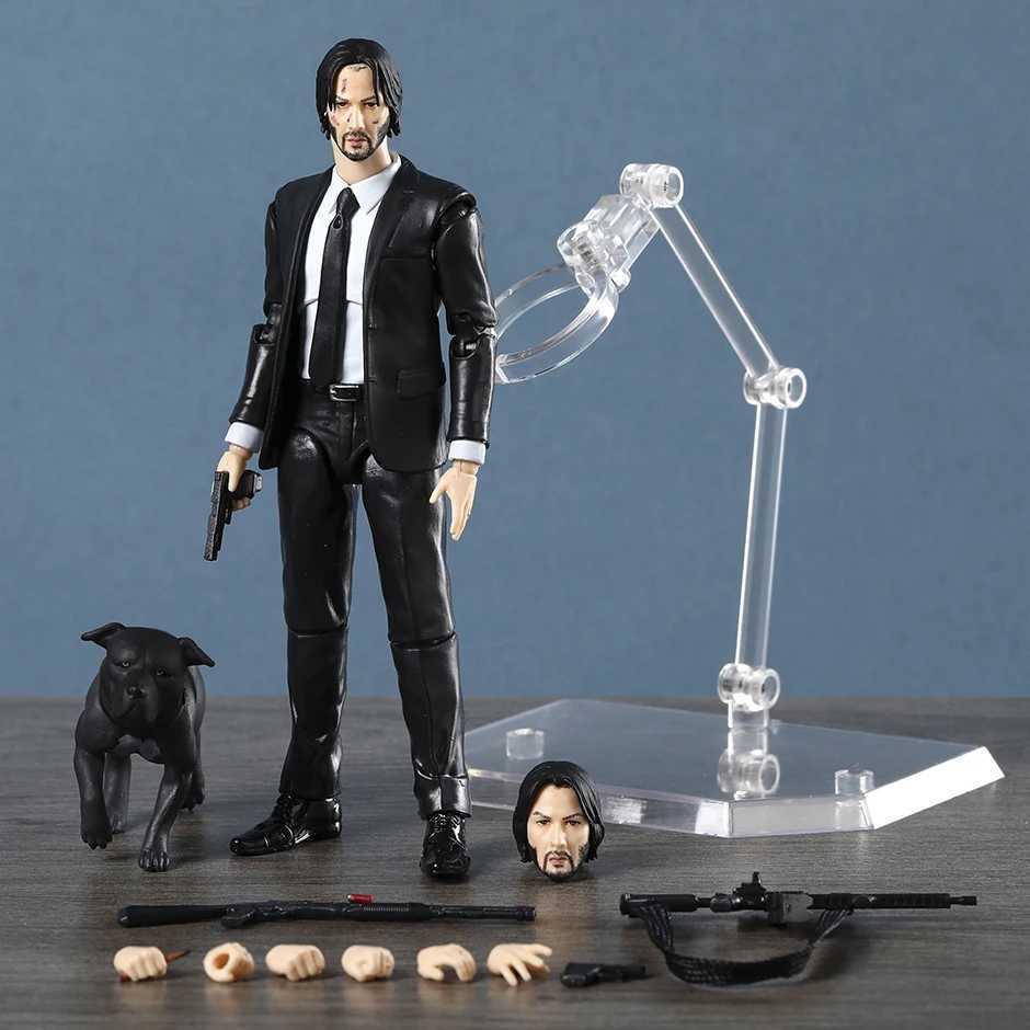 Medicom Mafex No. 085 Chapter 2 John Wick Action Figure Model Gift Collectible StatueXJ250614