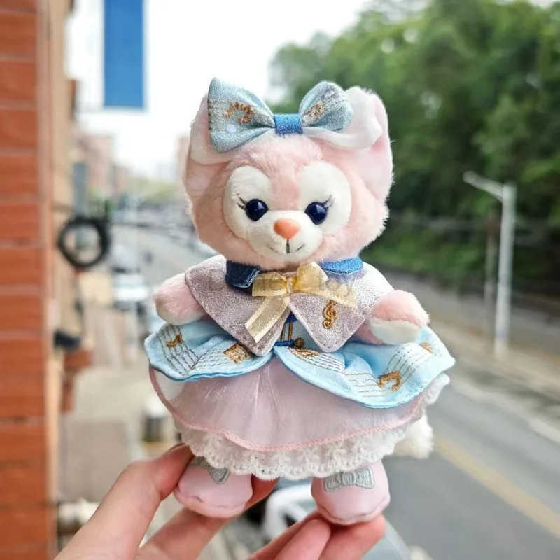 Disney Dream Celebration Linabell Duffy Cookieann Cute Cartoon Schoolbag Pendant Plush Doll Christmas Gift Female Plush Keychain Y250614