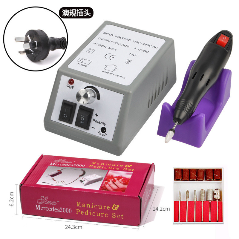 LINMANDA Professional Manicure Drill Machine Set Nail Files Drill Bits Gel Polish Remover Tools Low Noise Cutters Nail File Kit