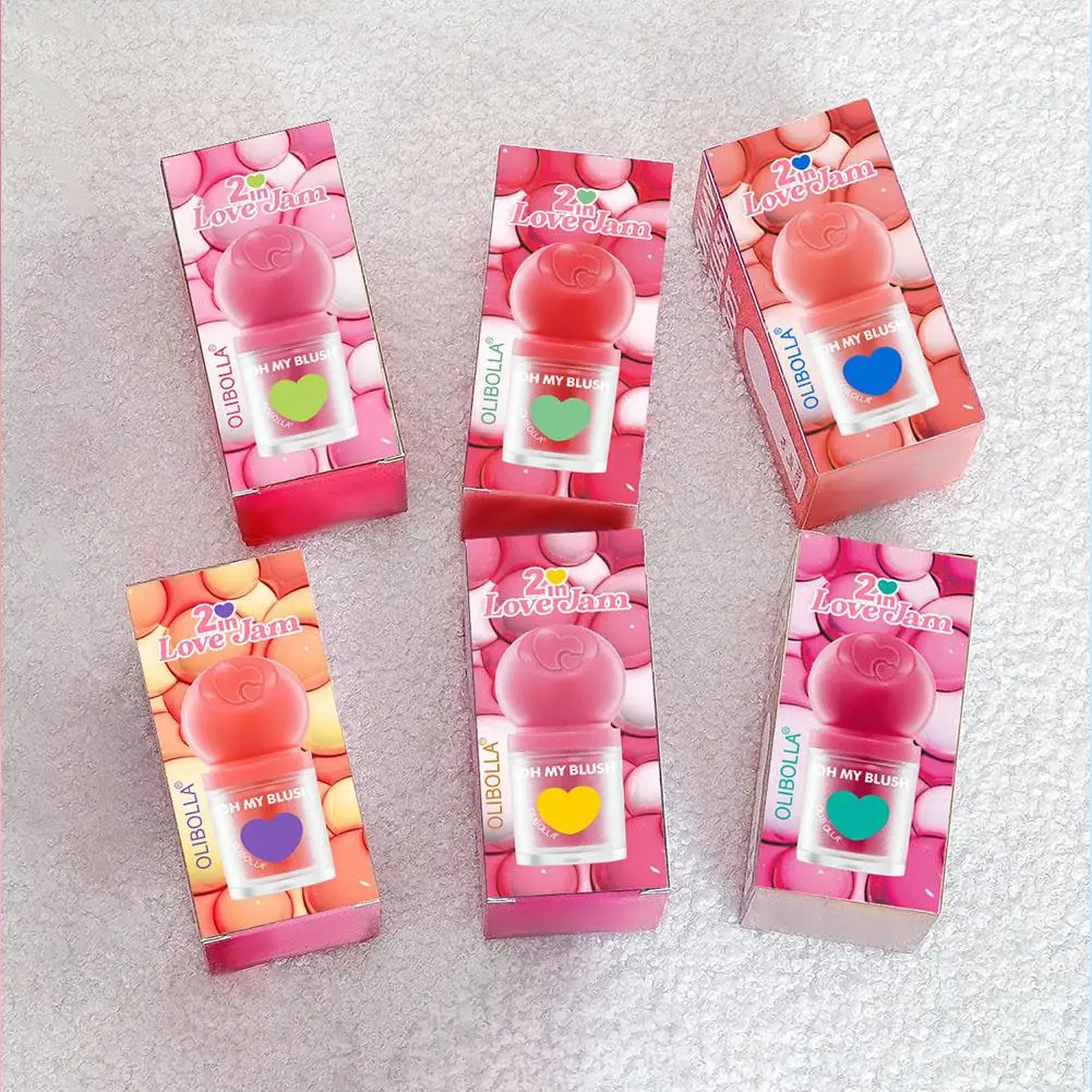 3 In 1 Liquid Blush Stick Highlighter Multi-Use Shadow Lips Cheek Brighten Skin Matte Blusher Cream Shimmer Rouge For Face 250614