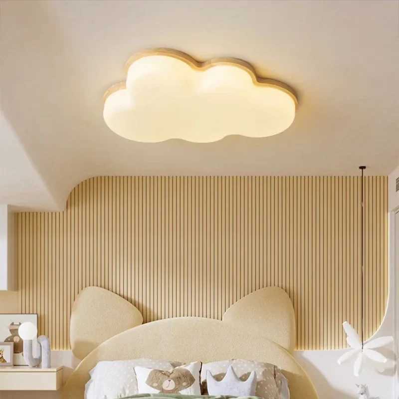 Nordic Cloud Ceiling Lamp Dimmable for Child Bedroom Balcony Baby Room Ceiling Lights Home Decor Indoor Lighting Lustre FixtureXJ2500613