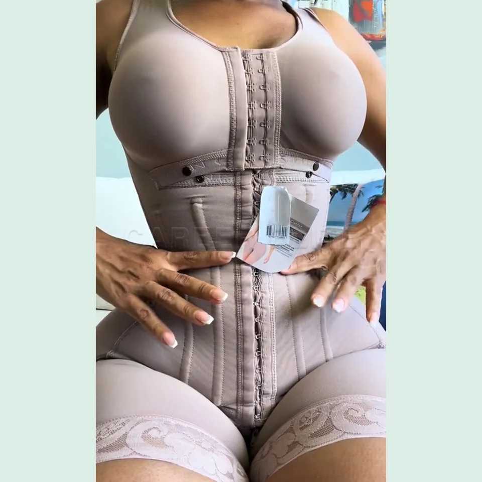 Women Colombian Shapewear Full Body Shaper Slimming Fajas High Compression Plus Size Tummy Control Postpartum or Weight Loss Use XJ250614