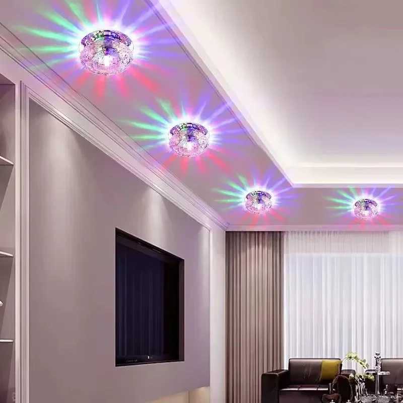 LED Crystal lamp Embedded ceiling light For Home living room corridor Decorative ceiling lamp Porch balcony Indoor lighting XJ2500613