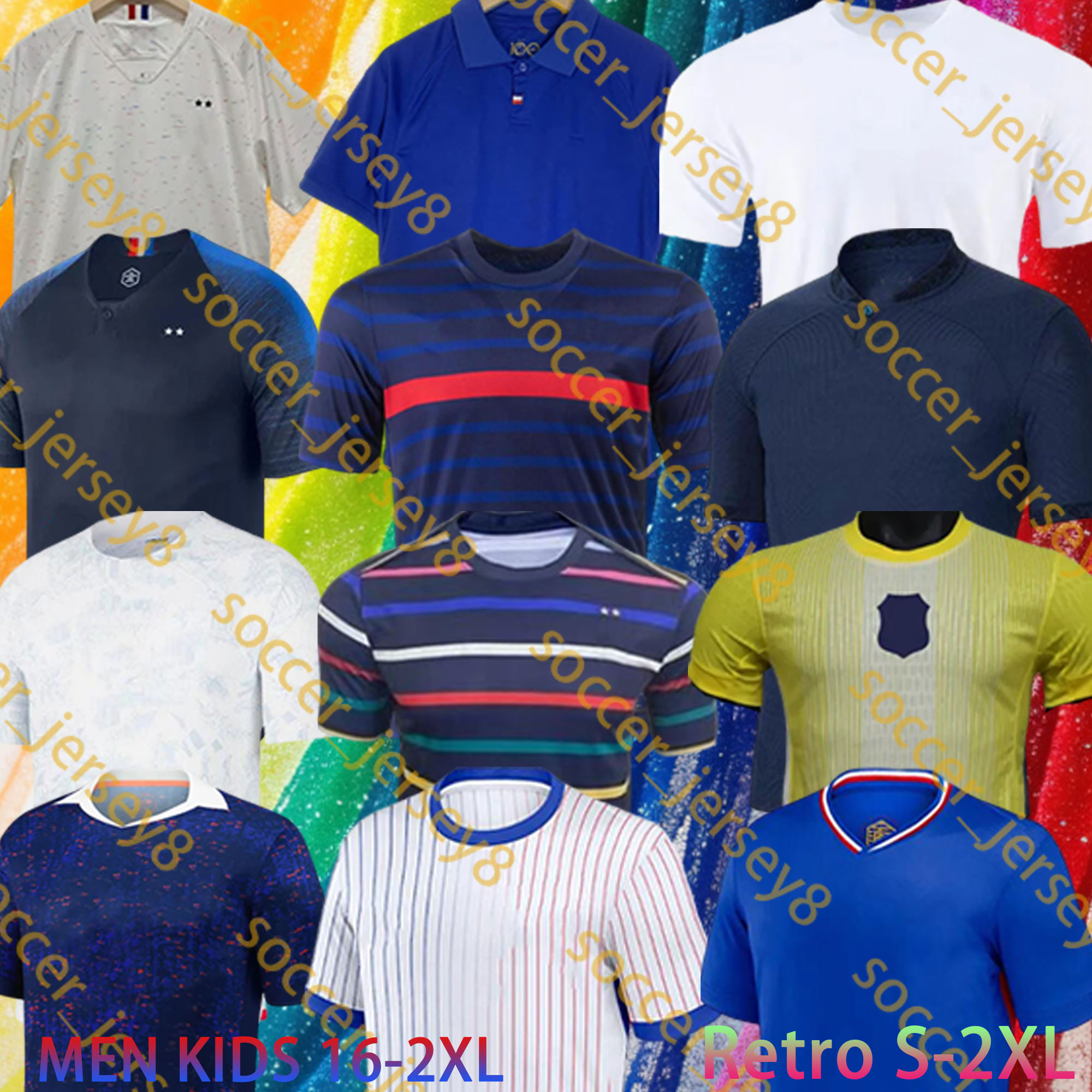 2025 2026 french soccer jersey MBAPPE GRIEZMANN GIROUD PAVARO HERNANDEZ DEMBELE FOFANA CAMAVINGA POGBA 18 19 20 21 22 23 24 25 26 fans player Men kids kit football shirt