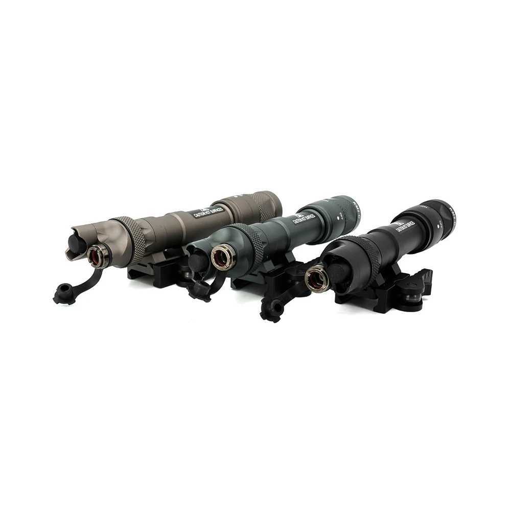 Tactical Light SF M622V Flashlight Vampire Scout Light Visible/IR LED Weapon Light with DS07 Switch QD ADM Picatinny Rail MountXJ250613
