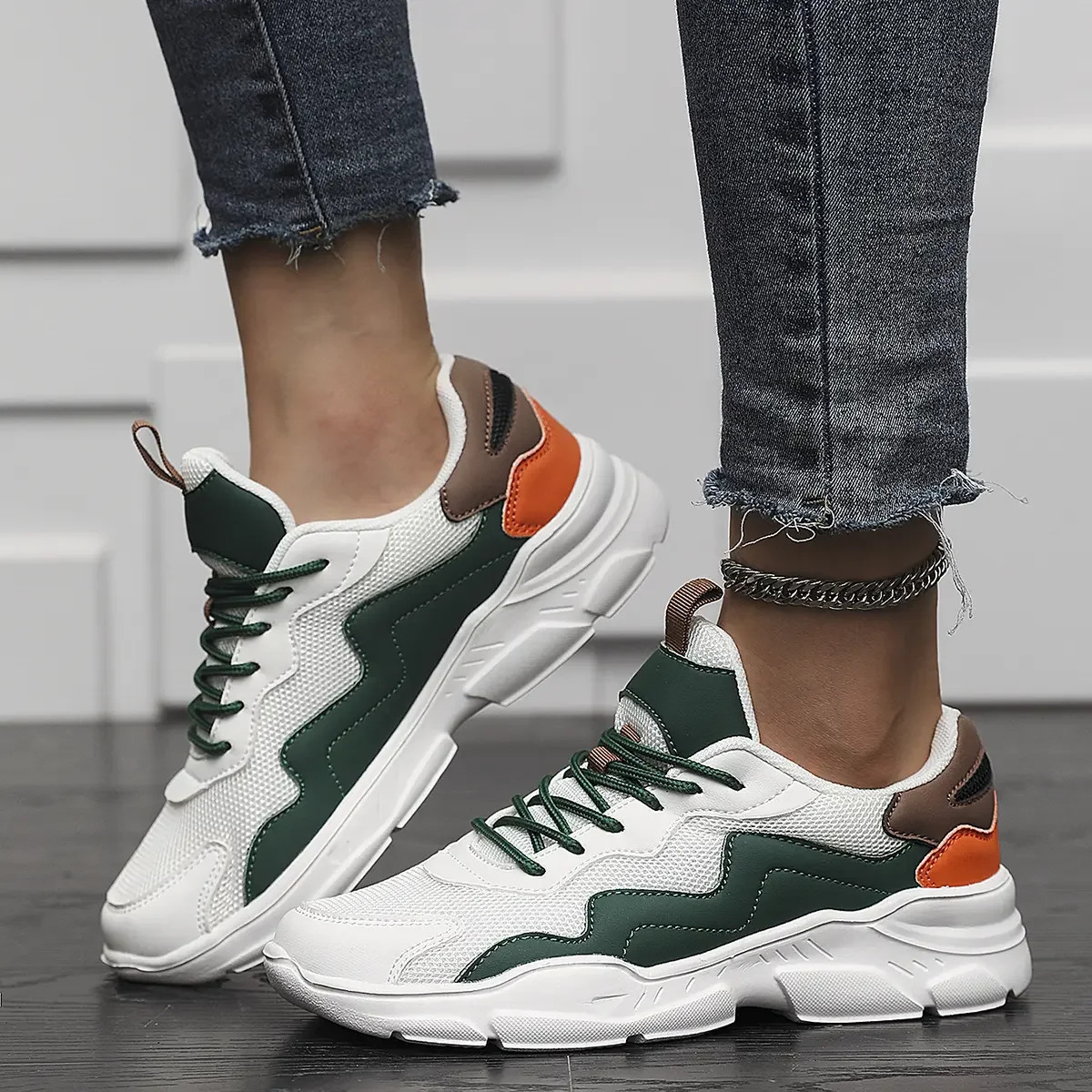 Sneakers Women Shoes Women lightweight mesh breathable versatile casual shoes black sneakers for men and women 250610