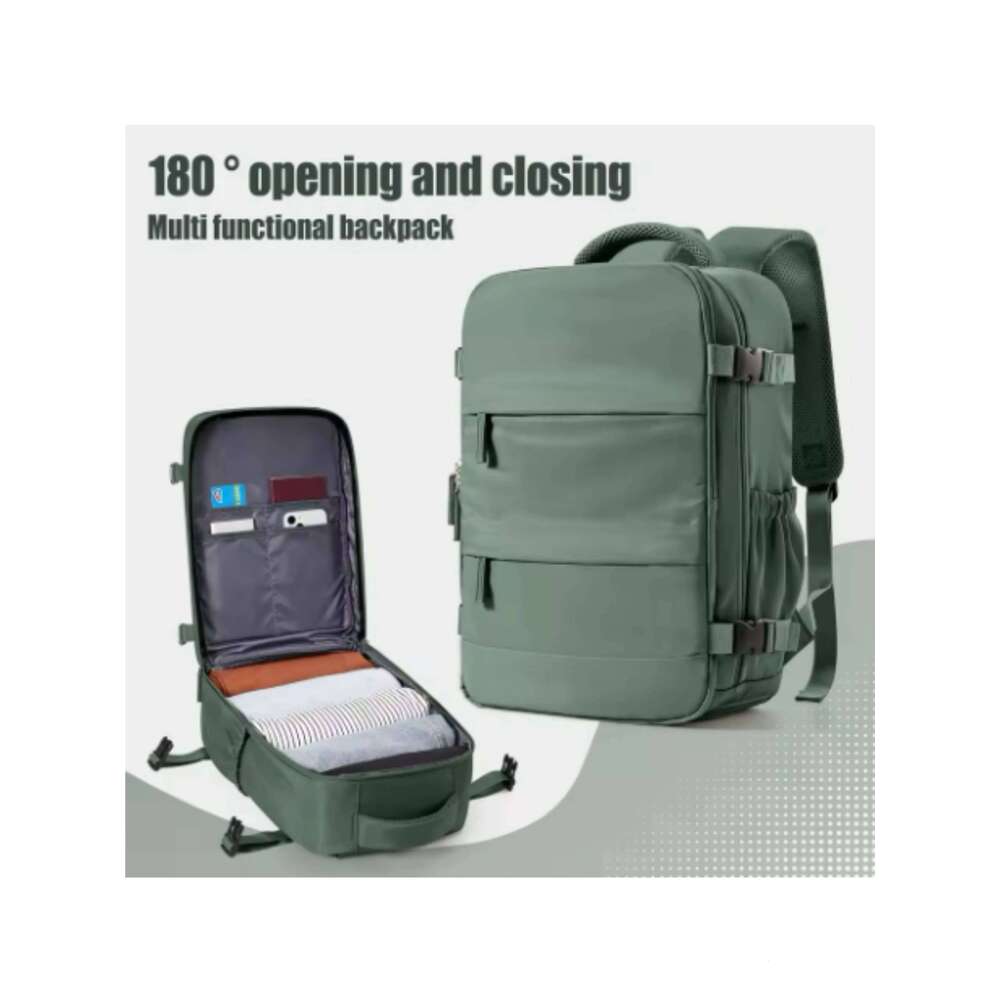 Men's Business Laptop Large Capacity Expansion Hiking Cabin Airplane Travel Backpack 40X20x25 Women's Bag Wate