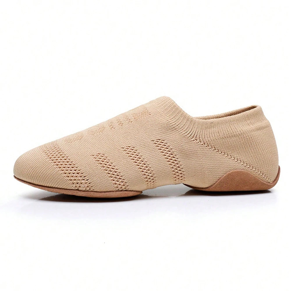 Women Ballet Dance Shoes Flat Bottom Indoor Slippers Soft Sole Training Yoga Shoes Girls Dancing Sneakers 250613