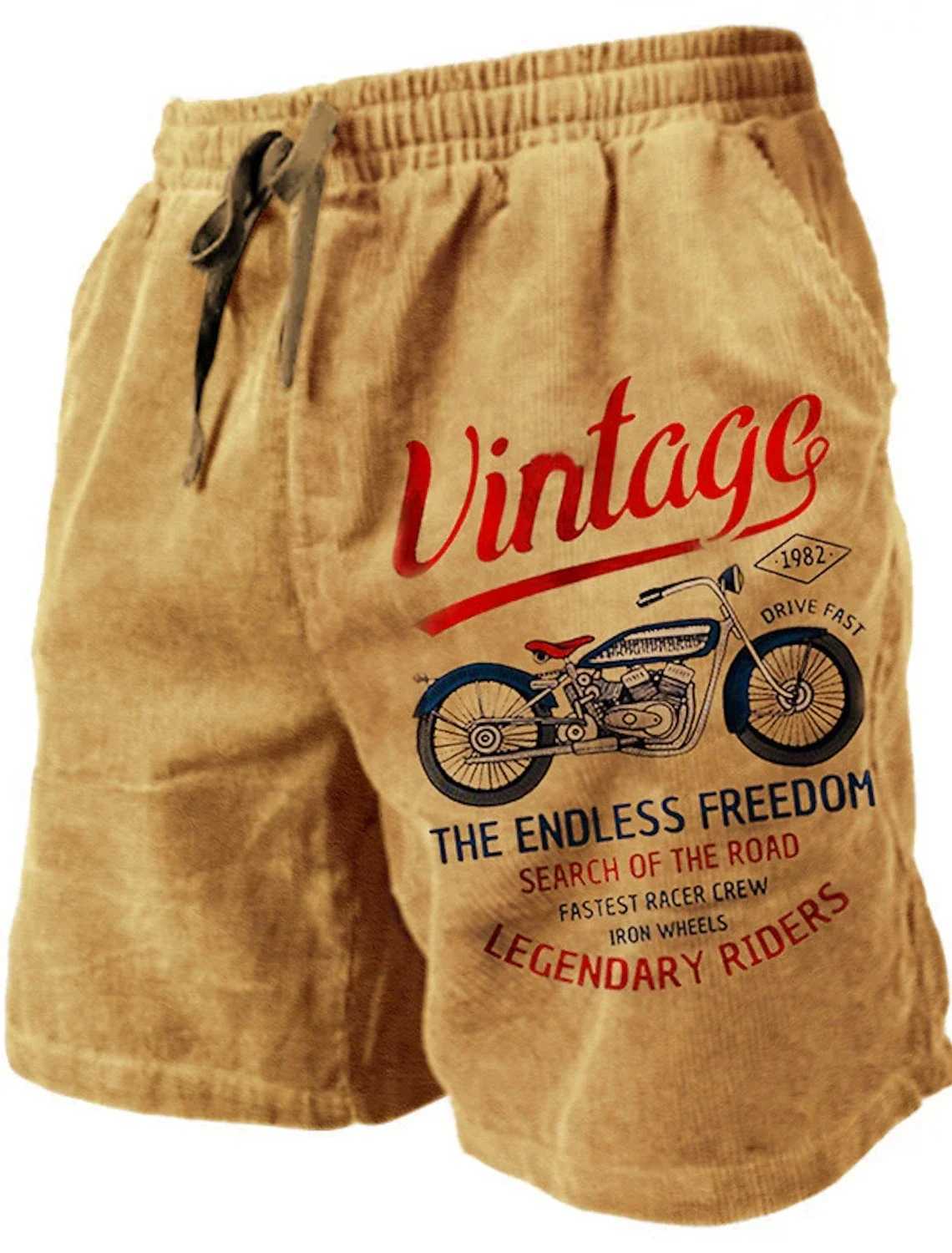 Mens Beach Heavy Motorcycle 3D Printed Shorts Mens Summer Breathable Shorts Fitness Street Shorts Mens Breathable 2025 W250614