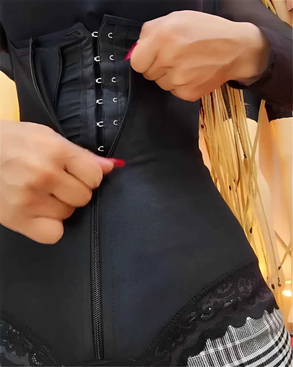 Fajas Colombian Slimming Thong Body Shaper Postpartum Girdles for Women Bbl Post Surgery Shapewear Buckle Zipper Bodysuit XJ250614