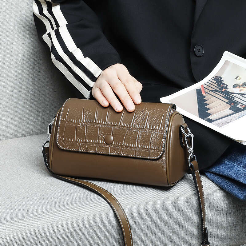 New Crossbody Underarm Pillow Single Shoulder Mini Niche Genuine Leather Women S Bag