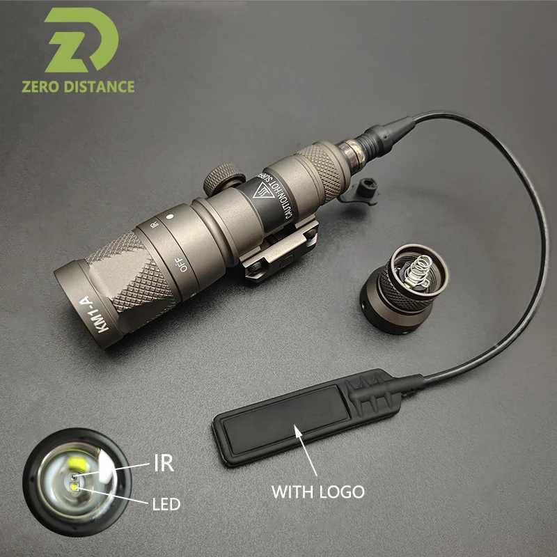 SF M600V M300V M300B IR Light LED White Scout Flashlight M300 M600 Series Upgrade IR Weapon Light Airsoft Rifle Accessories XJ250613