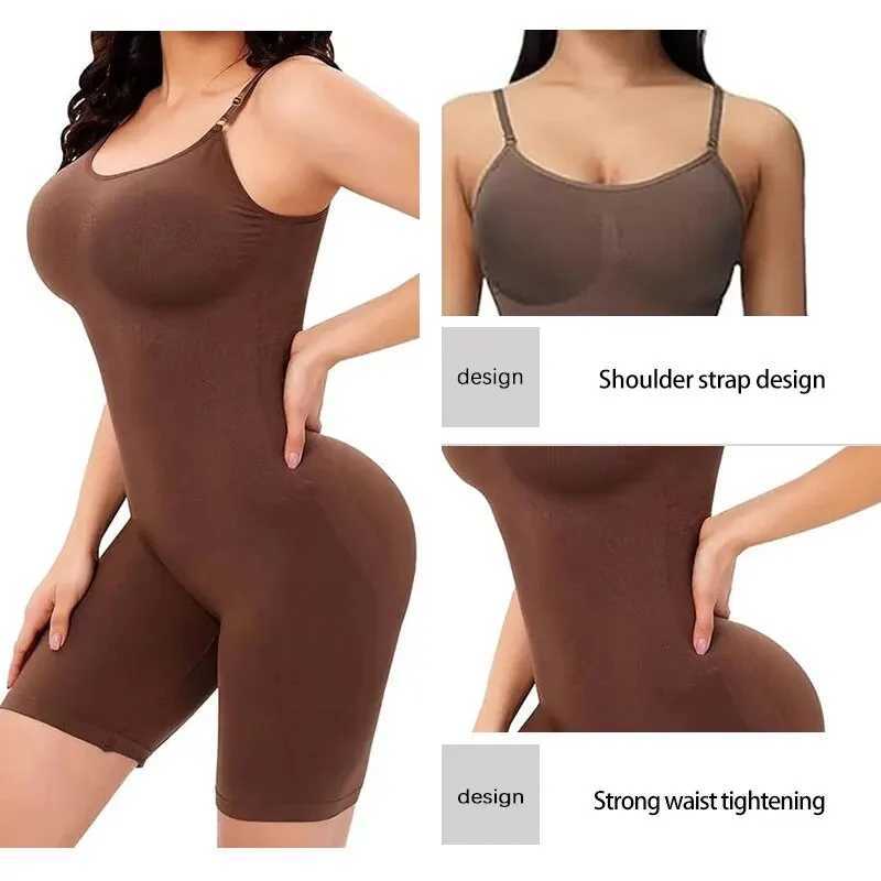 Womens One-Piece Tight Fitting Suspender Shapewear Womens Abdominal Tightening and Hip Lifting Integrated Shapewear Set XJ250614