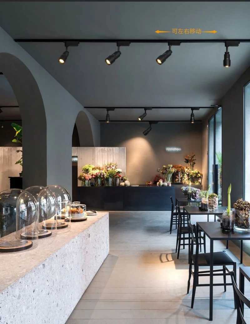 LED Ceiling Lamp Spot Zoom 15-60 Degrees COB Downlights Track Light 7W 15W Lights AC220V LED Lights For Room Hotel Bedroom XJ2500613