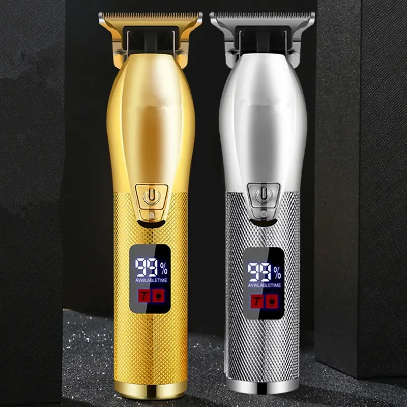 RESUXI Mens Professional Electric Hair Trimmer T9 USB Hair Clipper for Barber Shaver Trimmer Beard Razor Hair Cutting Machine 250612