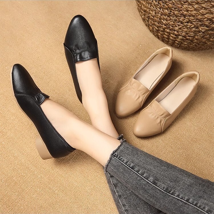 Ddmysports Early Spring New Fashion Shallow Mouth Slip On Soft Sole Commuter Women S Casual Versatile Comfortable Mom Shoes Outdoor Shoes