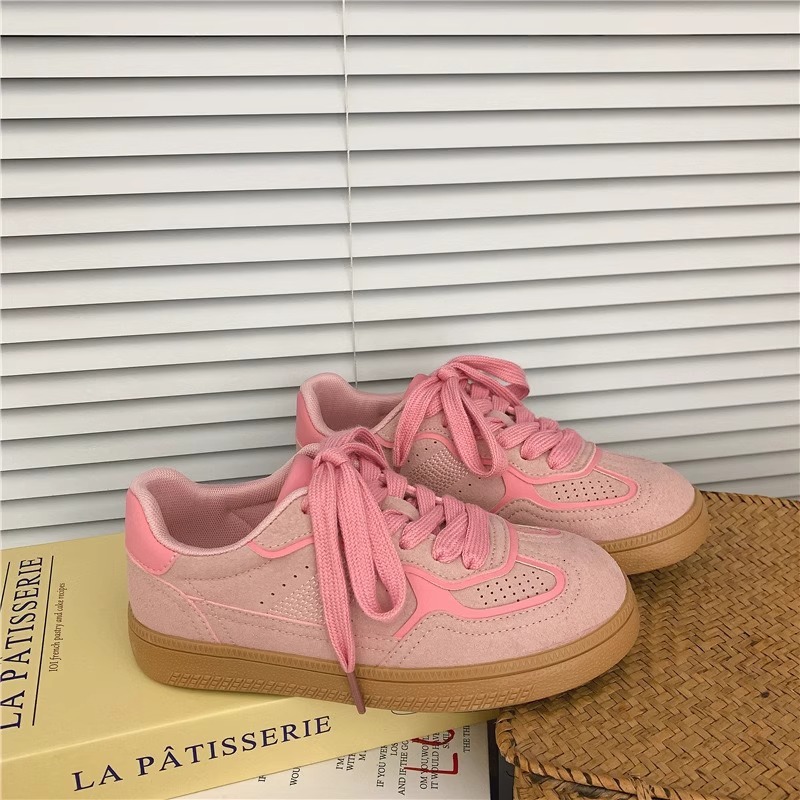 Ddmysports Autumn New German Training For Women Casual Versatile Breathable Lightweight Niche Sports Korean Style White Shoes Outdoor Shoes