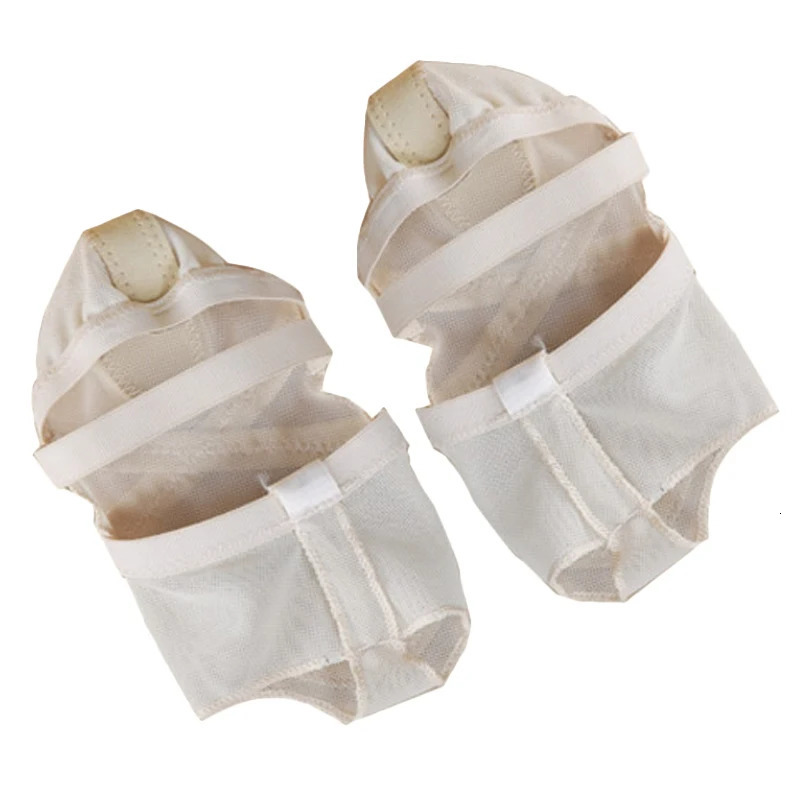 Heel Protector Professional Ballet Dance Socks 1 Pair Belly Dance Practice Foot Thong Pads Dance Accessories Toe Pads Nude Black 250613