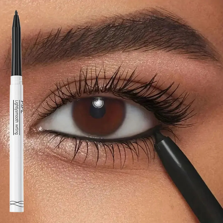 Waterdrop Silky Inner Eyeliner Gel Pen BLACKBROWN Waterproof Eyelid Under Crease Pen Eyeshadow Eyebrow Pencil 250614