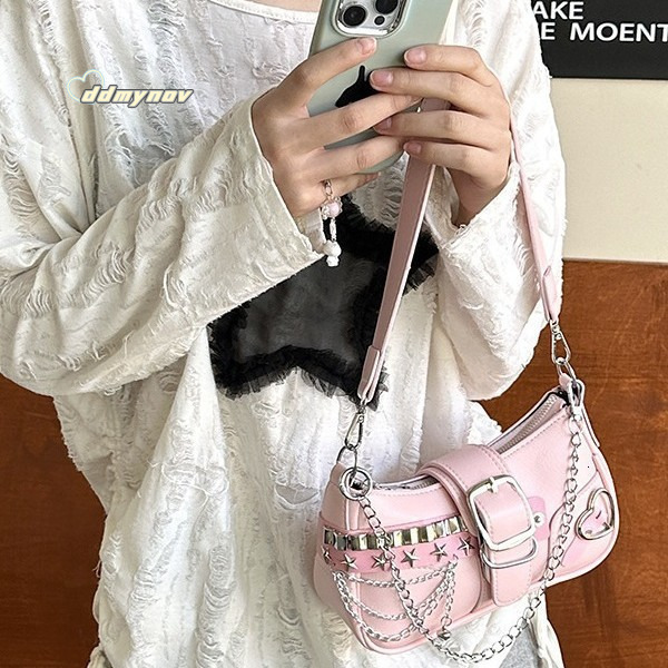 Niche Trendy Millennial Hot Girl for Women 2024 New Simple Casual Handbag Shoulder Underarm Bag ddmynov